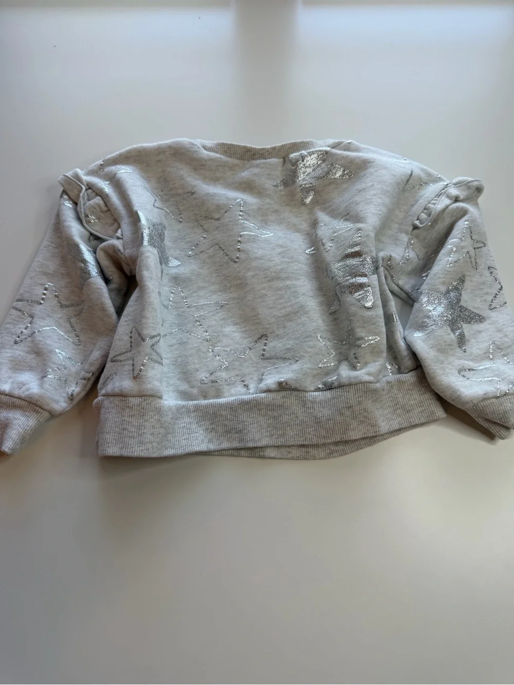 Carter's Gray Star-Print Sweatshirt & Joggers Set